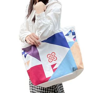 Custom <b>Printed</b> Plain Cotton Eco-friendly Grocery Shopping Tote Bag 10/12/16 oz Canvas Tote Bag for Women - Product Image 2