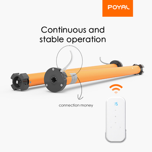 Persianas Enrollables Inteligentes con Motor Tubular de Aluminio de 25 mm y <span class=keywords><strong>Antena</strong></span> Integrada de 1.5 Nm, Control Inteligente por WiFi Tuya para Hogar Inteligente, Oficina y Sala de Estar - Product Image 3