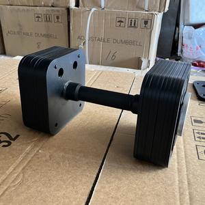 Ensemble d'haltères réglables en fonte de 20 à 80kg, équipement de gymnastique à domicile, support de poussée pour biceps, bras, entraînement corporel, haltères - Product Image 5