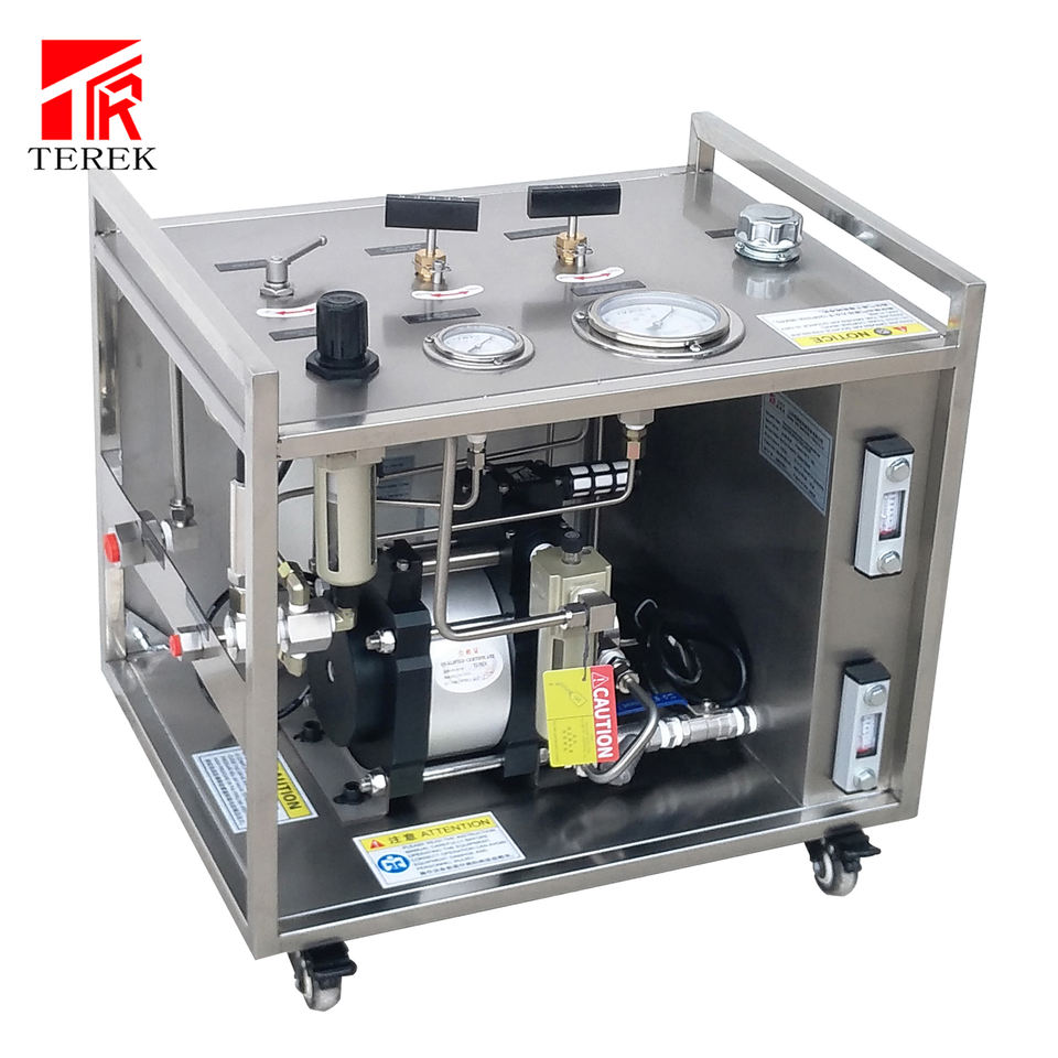 TEREK Portable Pneumatic Hydrostatic Test Unit - High Precision