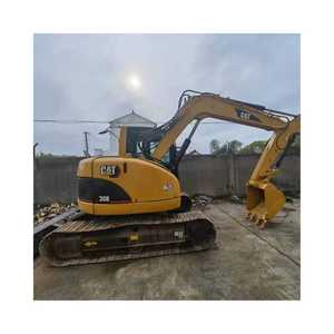 Precio de fábrica Venta utilizada para excavadoras CAT 308C 8TON EPA Buenas condiciones de trabajo Unidades pequeñas de seguimiento de segunda mano disponibles - Product Image 1