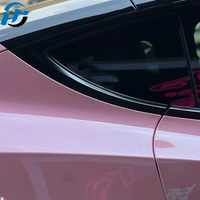 Vente en gros d'enveloppe de voiture en PET TPU moulé super brillant cristal Sakura Blossom 1. 52X1.8 M/5X60FT rouleau complet taille directe d'usine