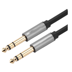 1M <span class=keywords><strong>3.3</strong></span> FT 6.35mm OFC koruyucu erkek TRS <span class=keywords><strong>2</strong></span> kanal Stereo ses kablosu amplifikatör mikser hoparlör gitar bilgisayar için PVC ceket ile - Product Image 2