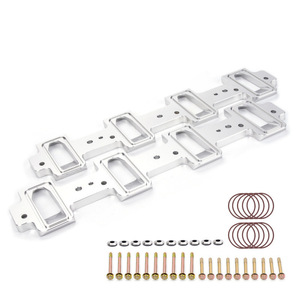 Adaptador de colector de admisión de aluminio 551316 para LSA LSX LS Chevrolet, actualización con tornillos - Product Image 5