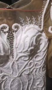 2023 арабский Дубай великолепное свадебное платье с длинным рукавом Русалка кружевные аппликации съемные Свадебные платья - Product Image 3