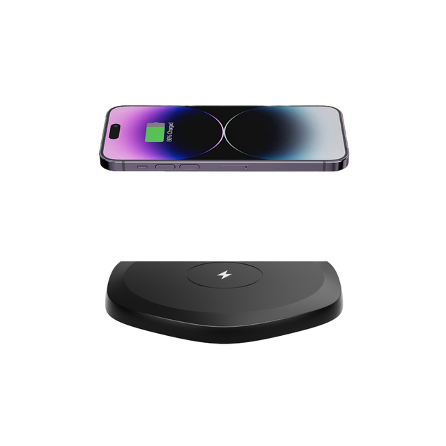 Trending in Stock Long Distance 25mm Hidden Table Wireless Charger QC3.0 Type-C Mobile Phone for Hotel for Home for Restaurant