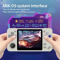 Consola de juegos portátil Retro Powkiddy RGB10X, reproductor de videojuegos portátil, sistema ArkOS Linux de código abierto para GBA GBC PSP NDS