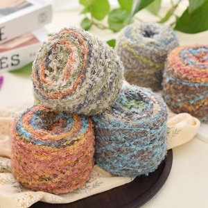 Palla di lana Ultra morbida colorata 100g con motivo <span class=keywords><strong>Vintage</strong></span> sfumato filato misto - Product Image 3