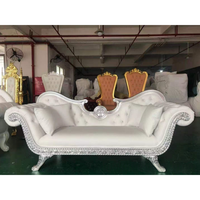 Chaise longue inclinable en bois massif de style européen avec motif rose, canapé-lit décontracté pour chambre à coucher, salon et bureau
