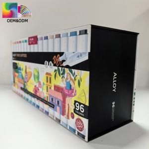 Caja <span class=keywords><strong>de</strong></span> Embalaje para Marcadores, Convertible en una Maleta Portátil con Cierre Magnético <span class=keywords><strong>y</strong></span> Almacenamiento Compartimentado - Product Image 3