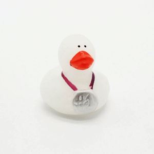 Custom Logo Wholesale Exclusive Supply PVC Children's Water <b>Play</b> <b>Dolls</b> 5-7 Years Squeeze-sounding Luminous Little Yellow Duck - Product Image 6