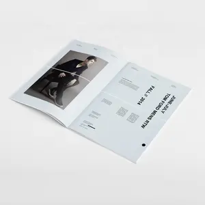 Benutzer definierte Zeitschrift Brochur Farb broschüre Design Katalog Hardcover Booklet Druck katalog