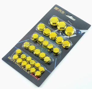 Capuchons de vis de moteur en plastique colorés pour <span class=keywords><strong>moto</strong></span> électrique, VTT, <span class=keywords><strong>moto</strong></span> tout-terrain – Accessoires décoratifs pour boulons et écrous - Product Image 4