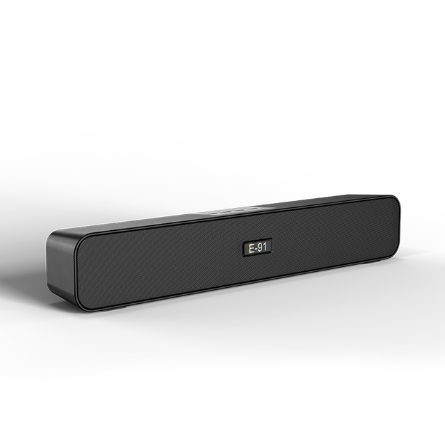High Quality S18 Bluetooth Home Theater TV Soundbar with Bass Powerful Audio Factory Portable Speakers Convenient for Home Use