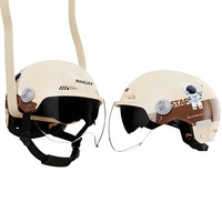 Casque de moto ABS certifié 3C GB811-2022A, protection solaire, toutes saisons, sécurité, universel pour femmes et hommes, électrique