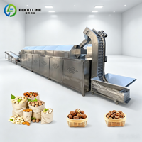 Machine à torréfier les noix en acier inoxydable, torréfacteur automatique de cacao et de grains de café, directement de l'usine