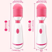Vente en gros d'usine, vibrateur Langdi AV Stick, électrique, bruit de 50 dB, pour la masturbation féminine, jouet sexuel pour adultes