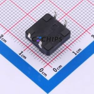 K2-1103DP-M4SW-04 Tactile Switch Through hole-4P,12x12mm Switch Single Pole Single Throw Round Button 2.5N Through Hole - Product Image 2