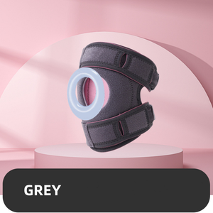 Genouillères de sport légères pour la randonnée, le basketball, la course à pied, la protection du ménisque, avec ceinture rotulienne en silicone - Product Image 4