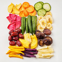 12 Soorten Gemengde Gedroogde Fruit & Groenten FD/VF Klaar om te Eten Gezonde Snack Zoete Gemalte Maltose HALAL Kosher Gecertificeerd 100% Natuurlijk