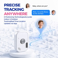 Localizador GPS AGPS 4G LTE Inteligente SOS Mini para Niños con Rastreo en Tiempo Real, Dispositivo Antipérdida, Diseño Impermeable para Niños