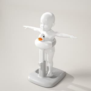 Детская ванна с душевой подставкой, регулируемая душевая башня и противоскользящая подставка для малышей и детей, стоящих самостоятельно - Product Image 5