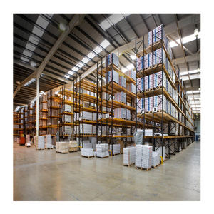 מדף אחסון תעשייתי 4 שכבות, חזק במיוחד, ללא ברגים, מתכוונן, 2000 ק\"ג, עמיד בפני קורוזיה, ישירות מהמפעל - Product Image 1