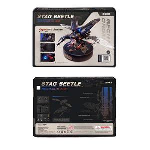 Modelo de Escarabajo de Plástico, Juguete de Ensamblaje 3D, Kit de Rompecabezas, Modelo de Insecto Difícil de Armar a Mano para Adultos, Regalo Creativo - Product Image 4