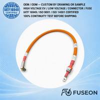 Harness Kabel Sistem Pemanas Tegangan Tinggi PTC EV Kustom 600V Tembaga Berpelindung IP67 Produsen OEM