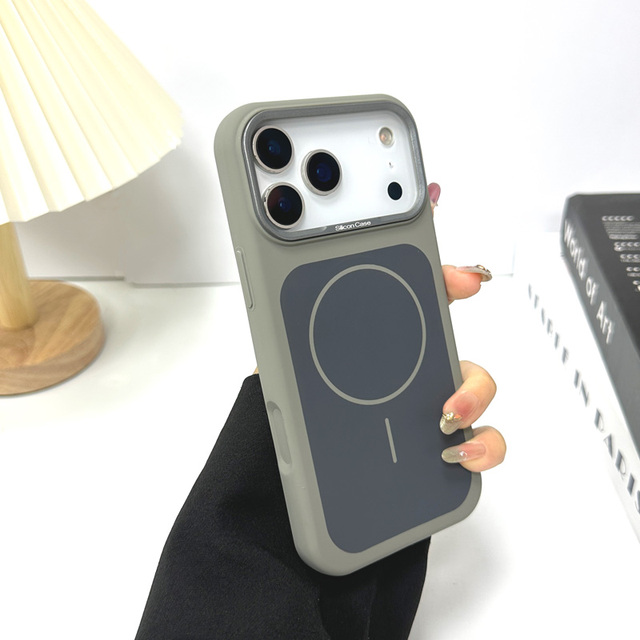 Protective Silicone case for iPhone 18 17 Pro Max 17 Air Magnet Cover Cellphone Cover for iPhone 17 Magnetic Silicone Phone case