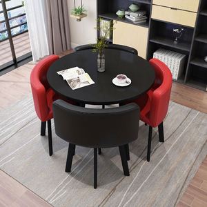 Set <span class=keywords><strong>Tavolo</strong></span> <span class=keywords><strong>e</strong></span> Sedie da Pranzo Moderno Blu per Bambini, Set <span class=keywords><strong>Tavolo</strong></span> <span class=keywords><strong>e</strong></span> Sedie per Sala da Pranzo per 6 Persone - Product Image 6