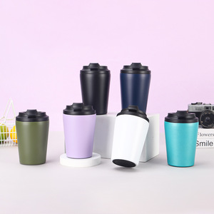 Jinwan Customized 12oz Stainless Steel Coffee Mugs Portable Insulated <strong>Cups</strong> <strong>for</strong> <strong>Working</strong> 304 Stainless Steel Travel Mug - Product Image 6