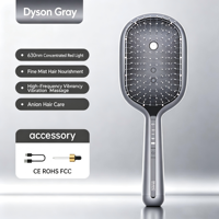 Peigne massant électrique pour le cuir chevelu avec embout en nylon pour la croissance des cheveux avec solution de Minoxidil - Thérapie quotidienne pour la maison et l'hôtel