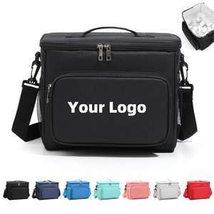 Многоцветный индивидуальный оптовый переносной изолированный пищевой охладитель для пива с индивидуальным логотипом - Product Image 2