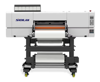 Mesin Printer Inkjet A3 Dtf Mini 6090 Roll to Flatbed, Mesin Cetak Tinta, Printer UV untuk Casing Ponsel