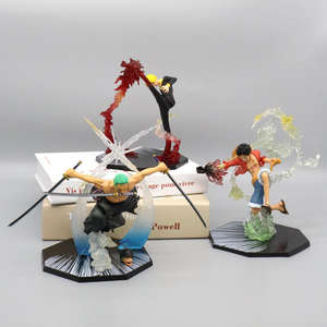 Alta calidad Pvc Demon <span class=keywords><strong>Slash</strong></span> Zoro Demon Wind Leg Sanji una pieza figuras de acción Anime colección decoración modelo Juguetes - Product Image 6