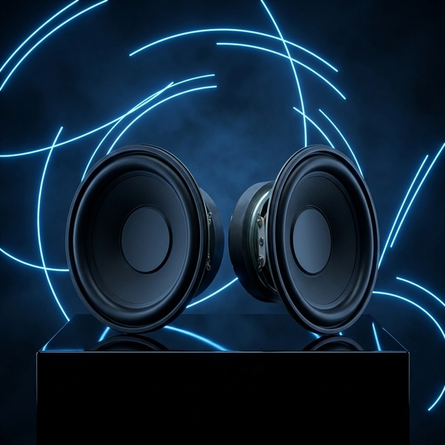High Quality 1.5W-2W Metal Cover Car Audio Subwoofer with IPX-7 Waterproof Wireless Charger & DTS for Computer and Outdoor Use