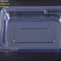 Plateau médical en plastique autoclavable avec organisateur utilitaire pour le conditionnement de l'entretoise tibiale en milieu