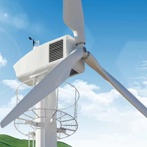 Controlador Híbrido Eólico Solar de Control de Paso y Guinada CE 100KW Trifásico Conectado/Desconectado a la Red para Generador Eólico AR20-100kw con Aspas de FRP - Product Image 1