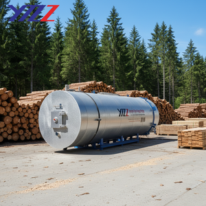 Promotion : Machine de séchage du <span class=keywords><strong>bois</strong></span> sous vide automatique Yimu, équipement de chambre de séchage, capacité de chargement de 4m, puissance de 5,5kW, facile à utiliser, cœur PLC - Product Image 1