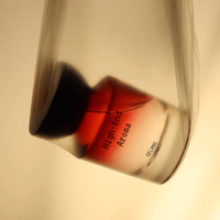 Nouveau Design Reed Diffuseur Bouteille 100Ml Gradation Ronde Chambre Rouge Diffuseur Bouteille Bouchon En Bois Bouteille En Verre Aroma Reed Diffuseur