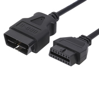 Mejor precio Cable de escáner OBD2 comercial de 16 pines con lector de código eficiente 12V/24V SAE J1962 compatible