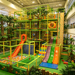 Parc d'attractions écologique pour enfants, aire de jeux intérieure, jungle de simulation pour <span class=keywords><strong>l</strong></span>'aventure - Product Image 4