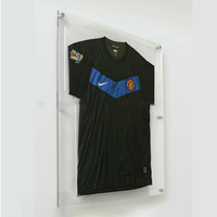 Cadre de présentation de maillot personnalisé professionnel, cadre mural en acrylique pour maillot de sport, cadre de présentation de maillot