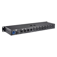 Divisor DMX ArtNet SACN de 8 Puertos de Alto Rendimiento, Amplificador de Señal Aislado para Control de Iluminación Profesional de Escenarios
