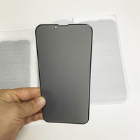 Protecteur d'écran en verre trempé anti-espion 9H pour iphone 15 pro max film