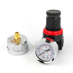 Y-40Z เกจวัดแรงดัน 1.6MPa 230psi ชนิดตัวชี้แบบแกน ตัวเรือนชุบนิกเกิล ขั้วต่อทองแดง - Product Image 3