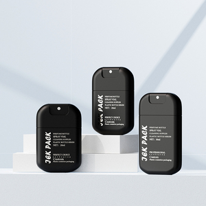 Bán Buôn Refillable Thẻ Tín Dụng Phun Nước Hoa Chai Pocket <span class=keywords><strong>20Ml</strong></span> 30Ml Mini Nhựa Nước Rửa Tay Mist Spray Chai - Product Image 1