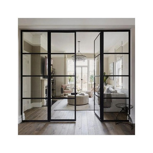 Vente directe du fabricant, <span class=keywords><strong>porte</strong></span> coulissante commerciale robuste pour balcon et cour, <span class=keywords><strong>porte</strong></span> coulissante en aluminium à double vitrage - Product Image 1
