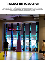 Mur vidéo LED intérieur couleur, écran HD sans soudure pour la vente au détail, la conférence, la scène, taille personnalisée, livraison directe d'usine